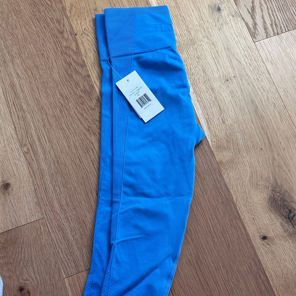 NWT Halfdays Rare Blue Bird Sophia Leggings - XS